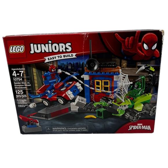LEGO 4+ Spider-Man Vs. Scorpion Street Showdown 10754 - Picture 1 of 9